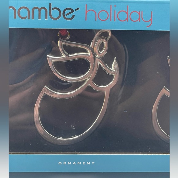 Nambe Angel Mini Ornament Set of 3 - Picture 2 of 3